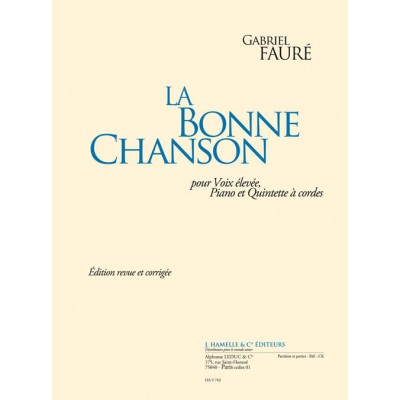 La Bonne Chanson