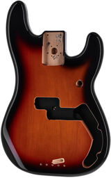 Body Alder P Bass Br. Sunburst Brown Sunburst