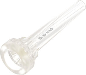 Trumpet Mouthpiece 1- 1/2C T Transparent