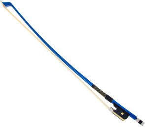 Bass Bow Fiberglass 4/4-3/4 BL Bleu