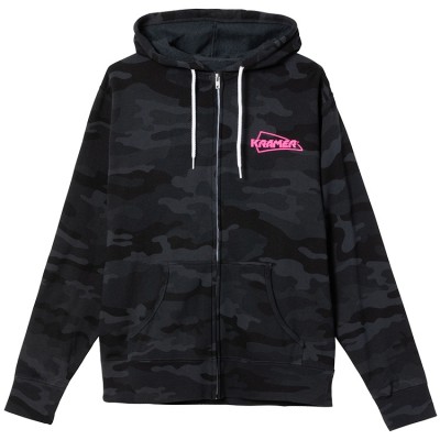 Lifestyle Camo Fullzip Hoodie Black Md