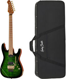 Guitar MAX Fusion Signa w/Case Emerald Flame