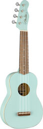 Venice Soprano Ukulele DPB Daphne Blue Satin