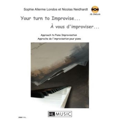 ALLERME LONDOS S. ET NEIDHART N. - A VOUS D'IMPROVISER + CD - PIANO
