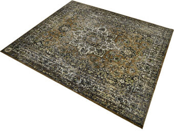 Vintage Drum Rug Green Vert