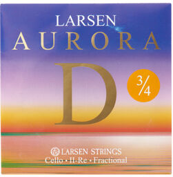 Aurora Cello D String 3/4 Med.