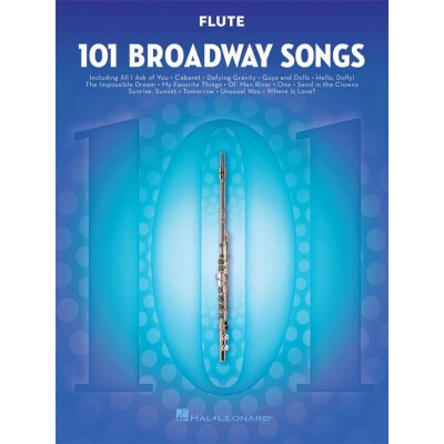 101 Broadway Songs For Flute