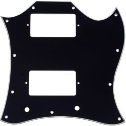 Pickguard Double Cut XSM3B Noir
