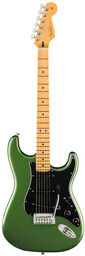 Player II Mod Strat MN HGM Harvest Green Metallic