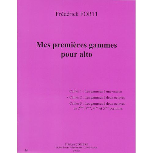 Forti - Mes 1ères Gammes Alto - Vol.2