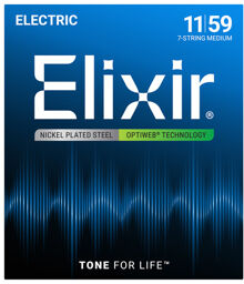 Elixir Optiweb 19106 7-String Medium