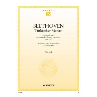 Beethoven - Turkish March C Major Op. 113/4 - Piano