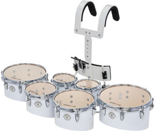 QT06 W Marching Sixt Tom Set Blanc