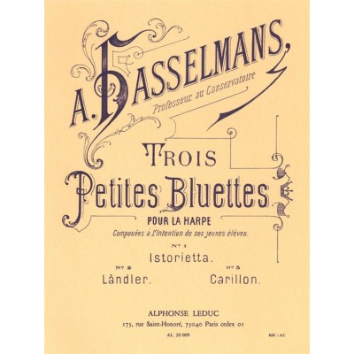 3 Petites Bluettes Op.28 (Harp solo)
