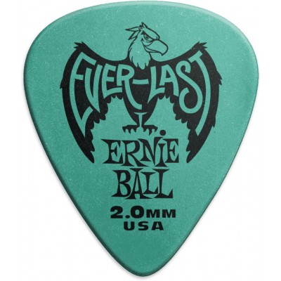 Médiators Everlast Sachet de 12 Bleu Givre 2mm