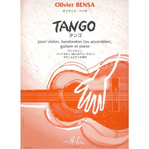 Bensa - Tango - Violon, Bandonéon, Guitare Et Piano