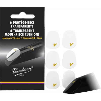 Pastilles protège-bec Transparentes (X6 Pieces)