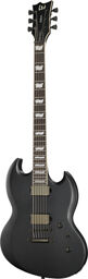 LTD Viper-1000 Baritone Black Black Satin