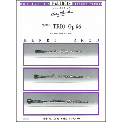 Imd Eges Brod - 7Eme Trio Op.56 - Hautbois, Basson, Piano