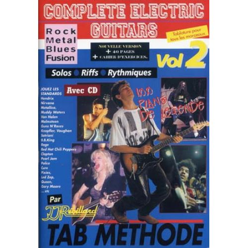 REBILLARD - COMPLETE ELECTRIC GUITARS VOL.2 + CD