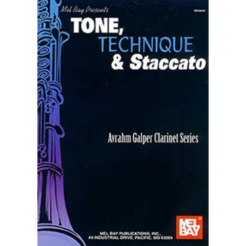 Galper Avrahm - Tone, Technique And Staccato - Clarinet