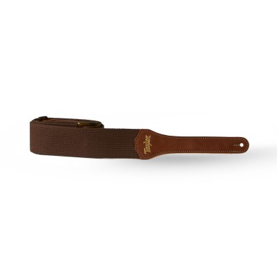 4001-20 GS Mini Strap Chocolate Brown Cotton 2