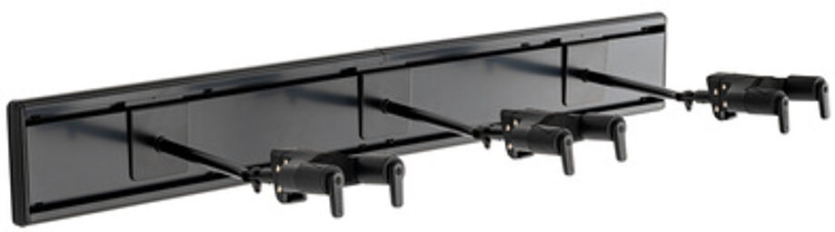 HCGSP-402SB 3-Guitar Wall Rack