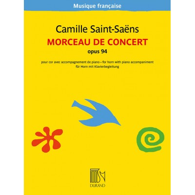 SAINT-saens C. - Morceau De Concert - Cor et Piano