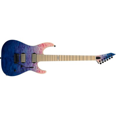 E-Ii M-Ii Hipshot Tremolo Qm Indigo Purple Fade