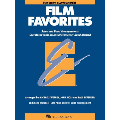 Essential Elements - Film Favorites - Percussion