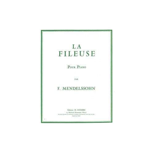 Mendelssohn - La Fileuse - Piano