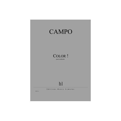 Campo - Color ! - Orchestre