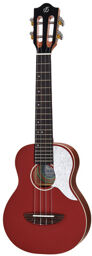 Iris RD Concert Ukulele Red