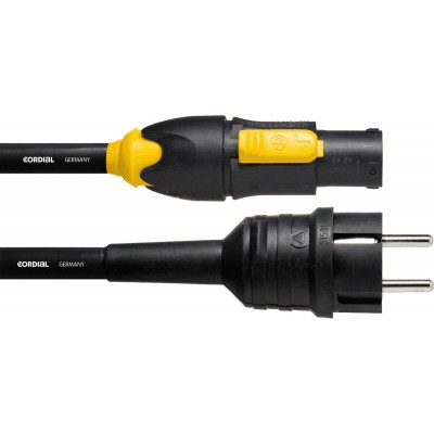 Cable Powercon IP65 TRUE1 - Schuko 1,5 M - Stock B