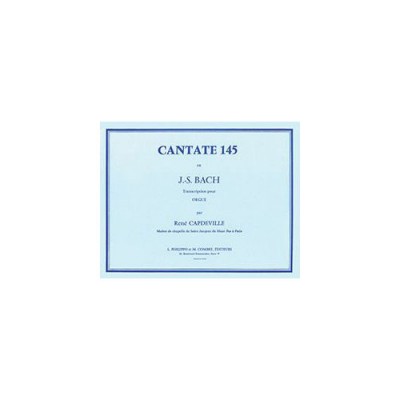 Bach - Cantate 145 - Orgue