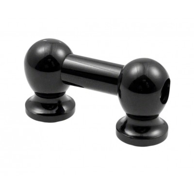 TL1S25-Bk Coquille Tube 25mm Noir Mono Tirant (X1)