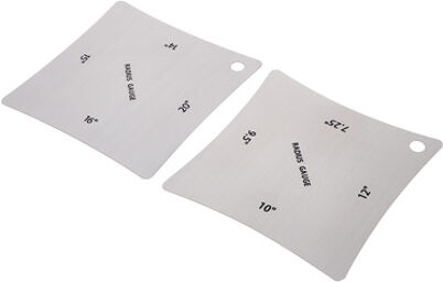 Radius Gauge Smooth 2-Set
