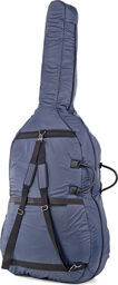 Double Bass Bag 3/4 BL 20mm bleu