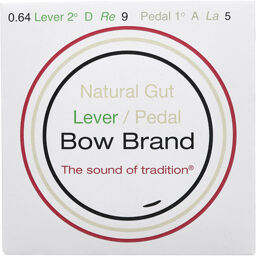 NG 2nd D Gut Harp String No.9