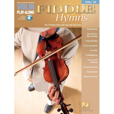 Fiddle Hymns - Violin Play Along Vol.18