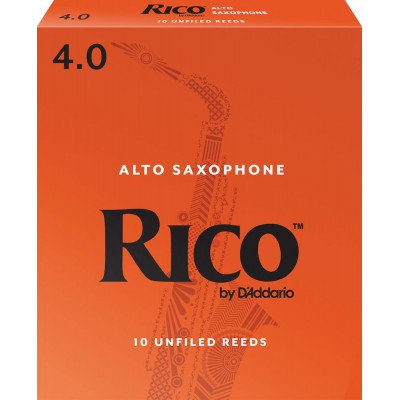 Rja1040 - Anches Saxophone Alto Rico Par , Force4 (Pack De 10)