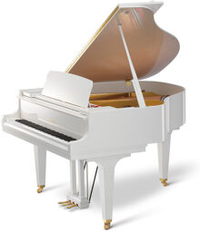 GL 30 WH/P Grand Piano Blanc poli