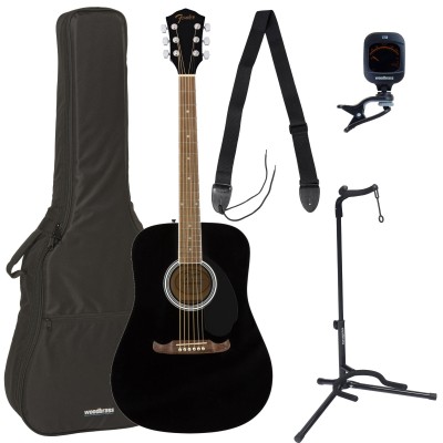 Pack FA-125 Dreadnought WLNT Black + Accessoires
