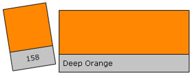 Filter Roll 158 Deep Orange Deep Orange