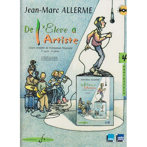 Allerme JEAN-marc - De L'eleve A L'artiste Volume 4 - Livre Du Professeur