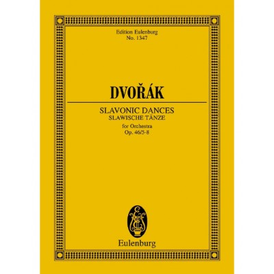 Dvorák - Danses Slaves Op. 46/5-8 B 83 - Orchestre