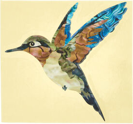 Hummingbird Inlay Sticker