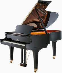 186 Maestro Grand Piano Polished black