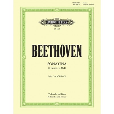 Beethoven L.V. - Sonatina D-moll - Violoncelle & Piano