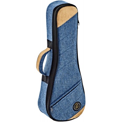 Étui Ukulele Soprano Léger Bleu